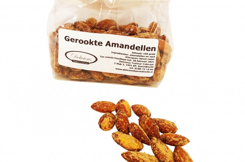 gerookte amandelen