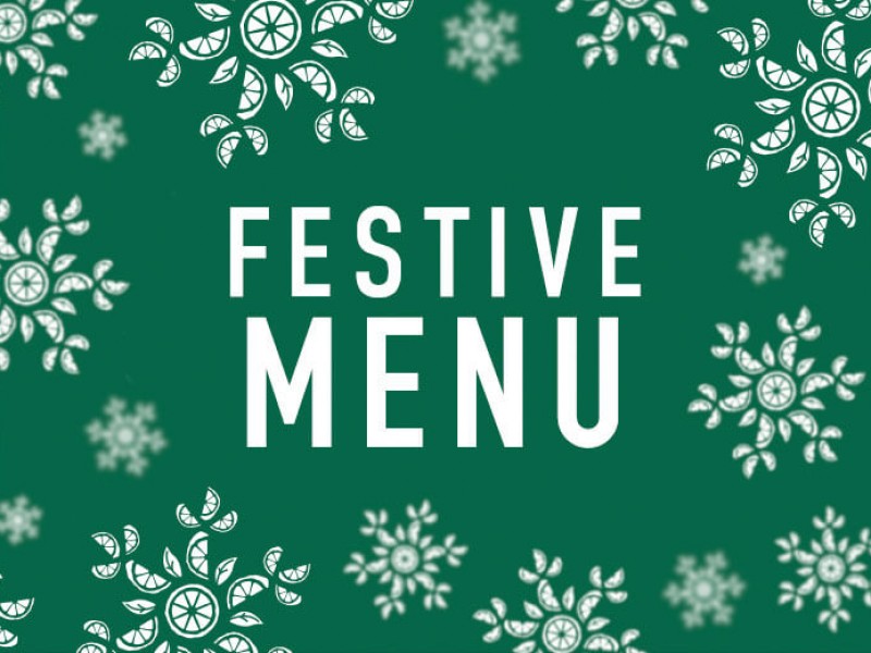 festive menu