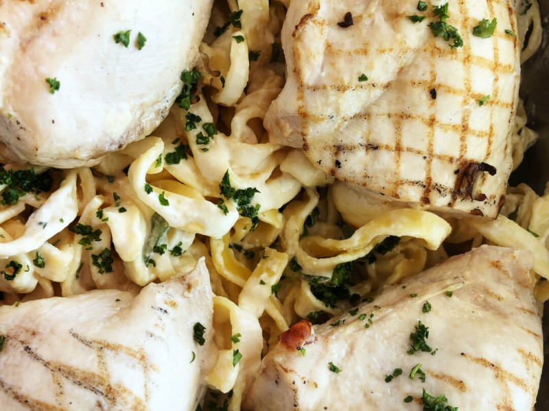Kipfilet pasta 1